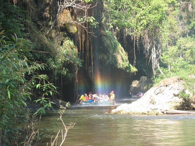 Rafting near Um Phang - Thailand