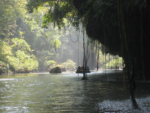Rafting near Um Phang - Thailand